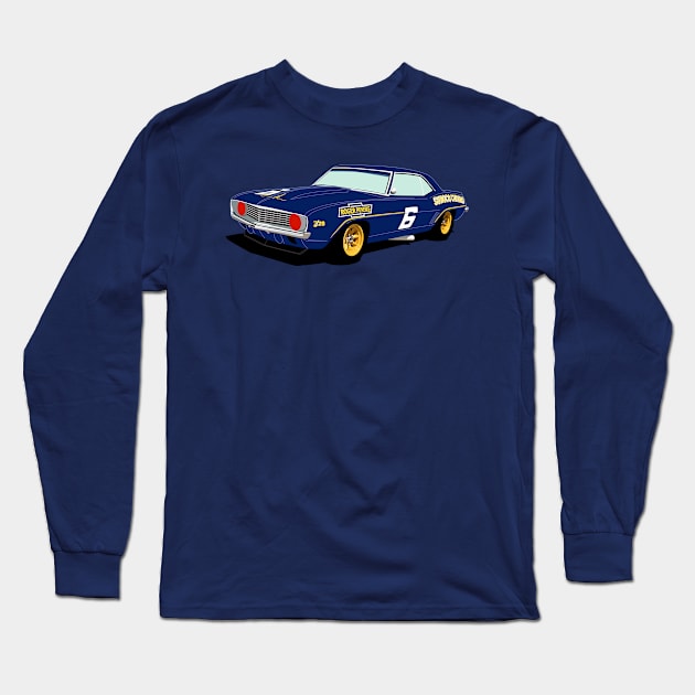 '69 Z/28 Trans Am Long Sleeve T-Shirt by Maxyenko